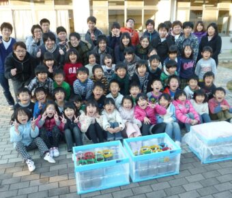 ワークショップ②種子の蒔き出し（塩田西二小）