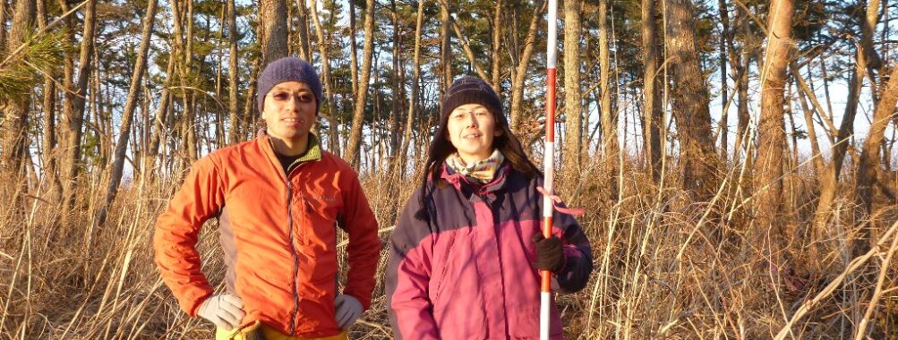 ワークショップ④種子採取地植生調査【山元町・防潮林】（長野大）第四弾