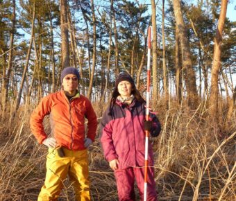 ワークショップ④種子採取地植生調査【山元町・防潮林】（長野大）第四弾