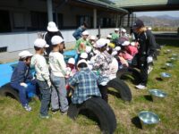 ワークショップ⑥苗木の植え替え（塩田西小）