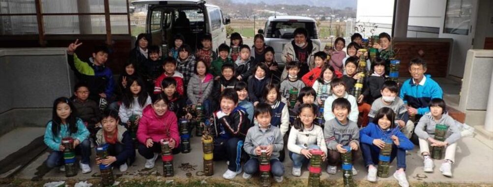 苗木の移動（長野県上田市から宮城県山元町へ）（塩田西小＋長野大）