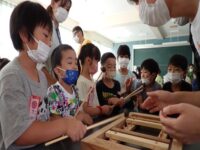 木育教室「海岸防災林を植栽されたクロマツ・コナラの「木材としての特徴」を学ぶ」